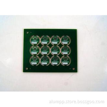 2 Layer Metal Core PCB / Copper Based Printed Circuit Board